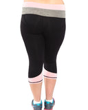 Two Tone Sculpt Tights | Plus Size Activewear