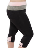 Two Tone Sculpt Tights | Plus Size Activewear