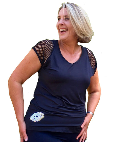 Cabarita Smile | Plus Size Actileisure and Sports Top