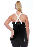 Zenith Gym Sport Yoga Athleisure Top | Plus Size Activewear 