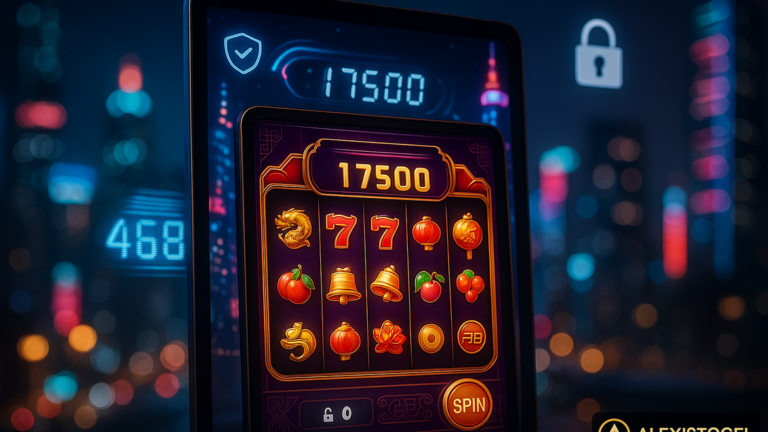 alt_text: Spanduk bertuliskan "Toto Alexistogel - Agen Slot Favorit Pemain Asia" dengan desain menarik.